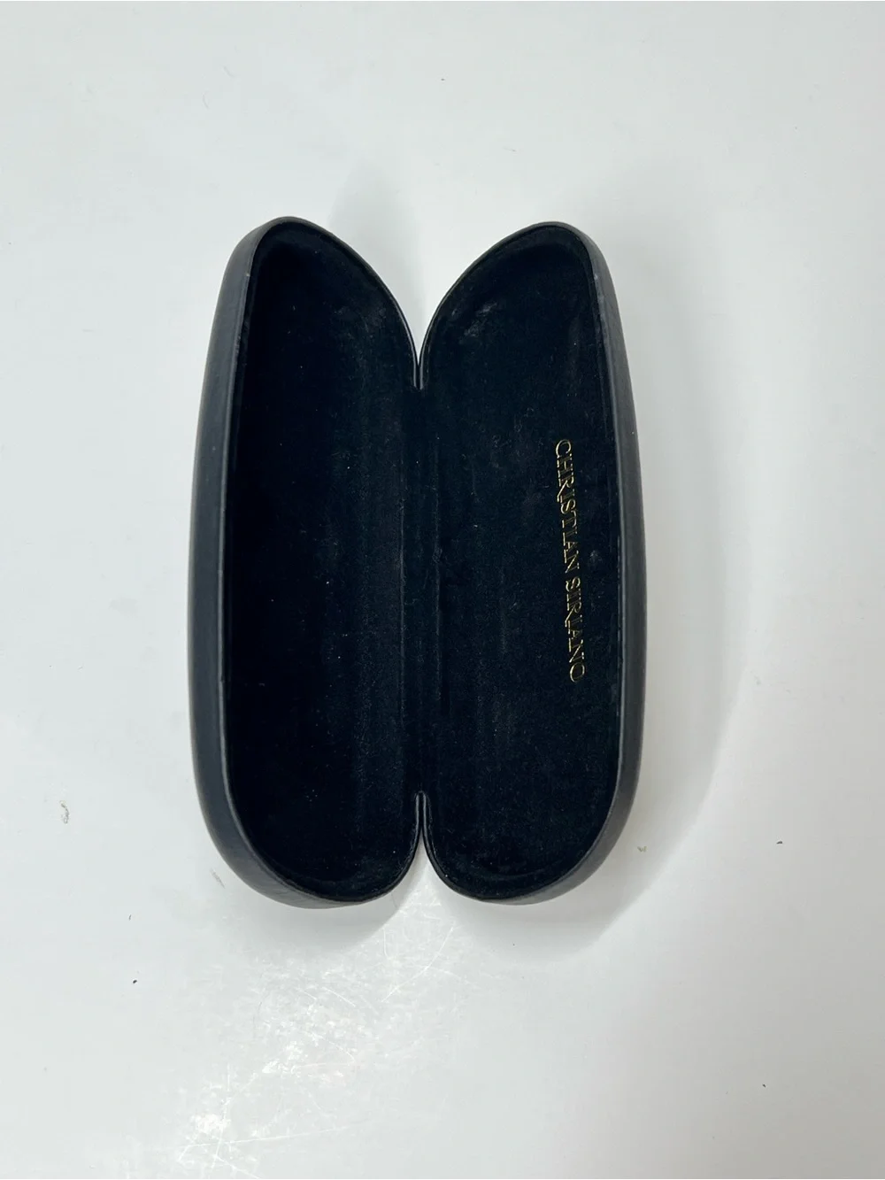 Christian Siriano Black Eyeglass Case